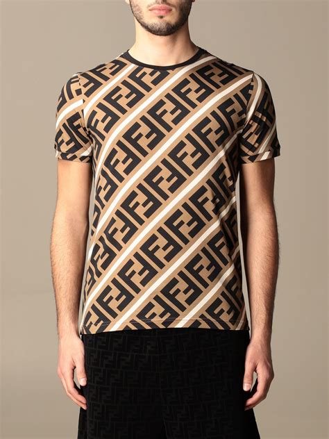 fendi t shirt dress|Fendi t shirts men's.